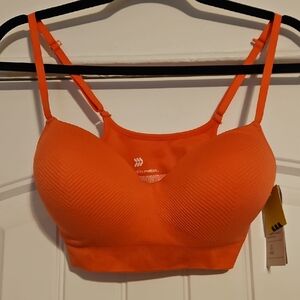 All in Motion Vibrant Orange Sports Bra
